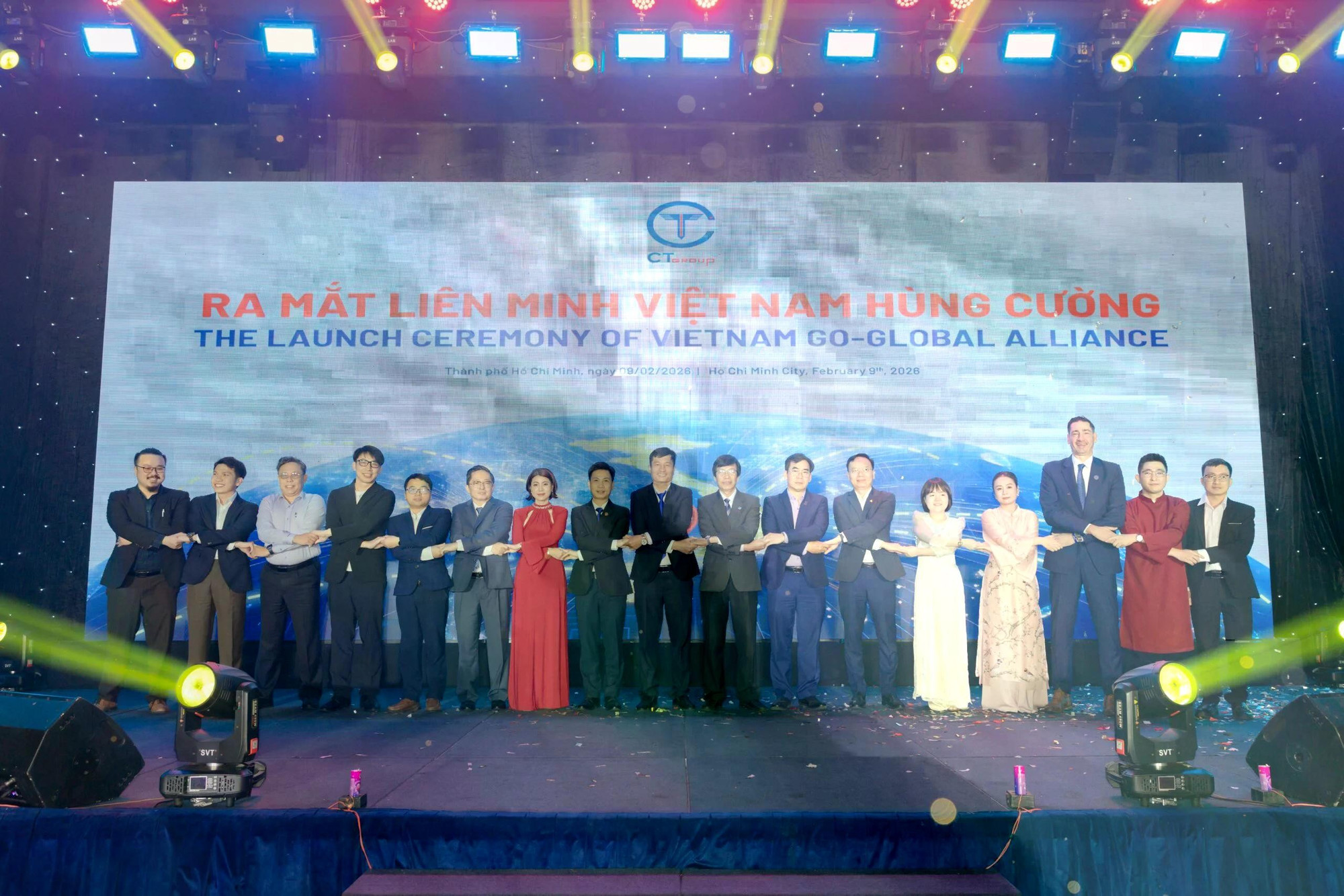 Ra mắt Liên minh Việt Nam hùng cường. (Ảnh: CT Group) ra-mat-lien-minh-viet-nam-hung-cuong.jpg